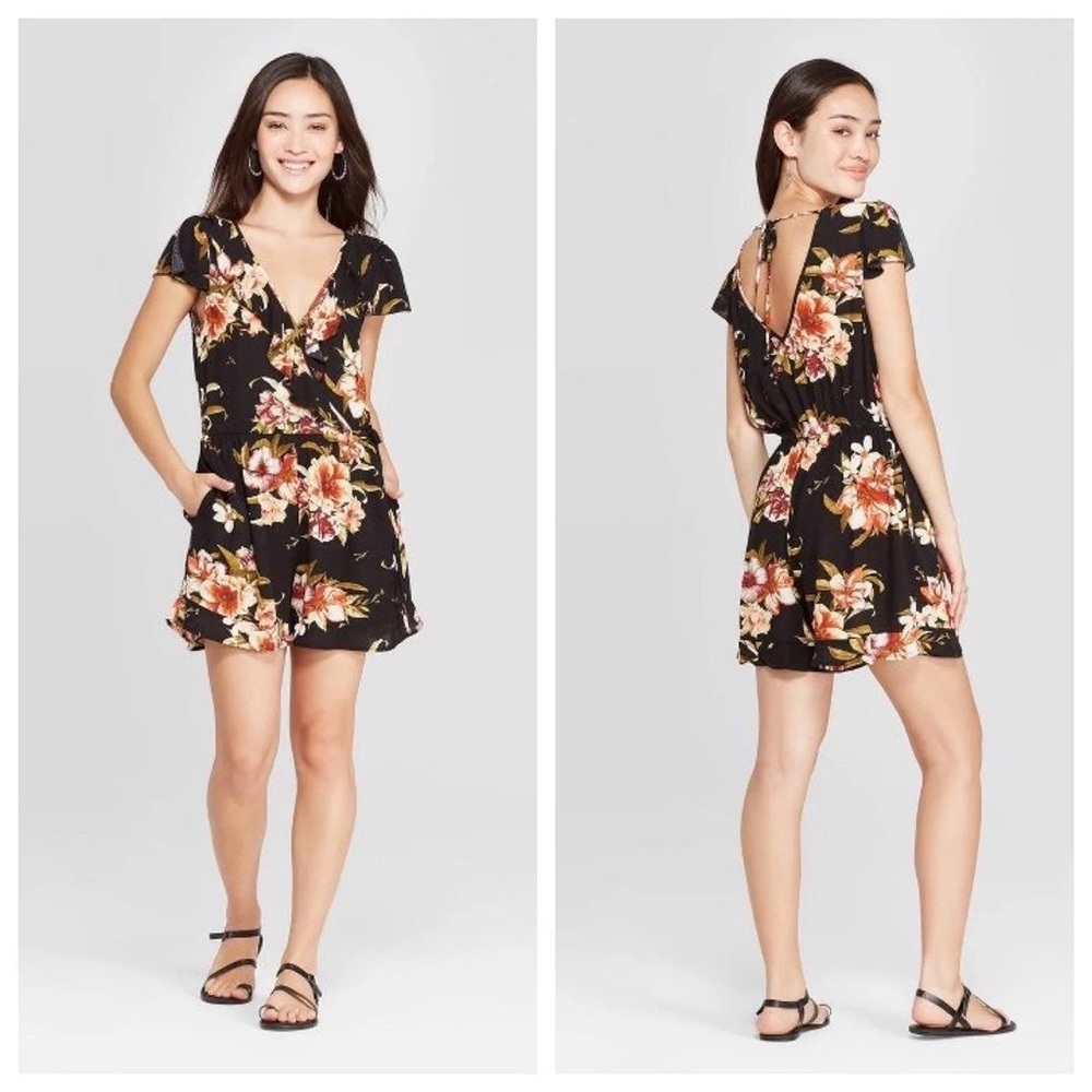 Floral romper
